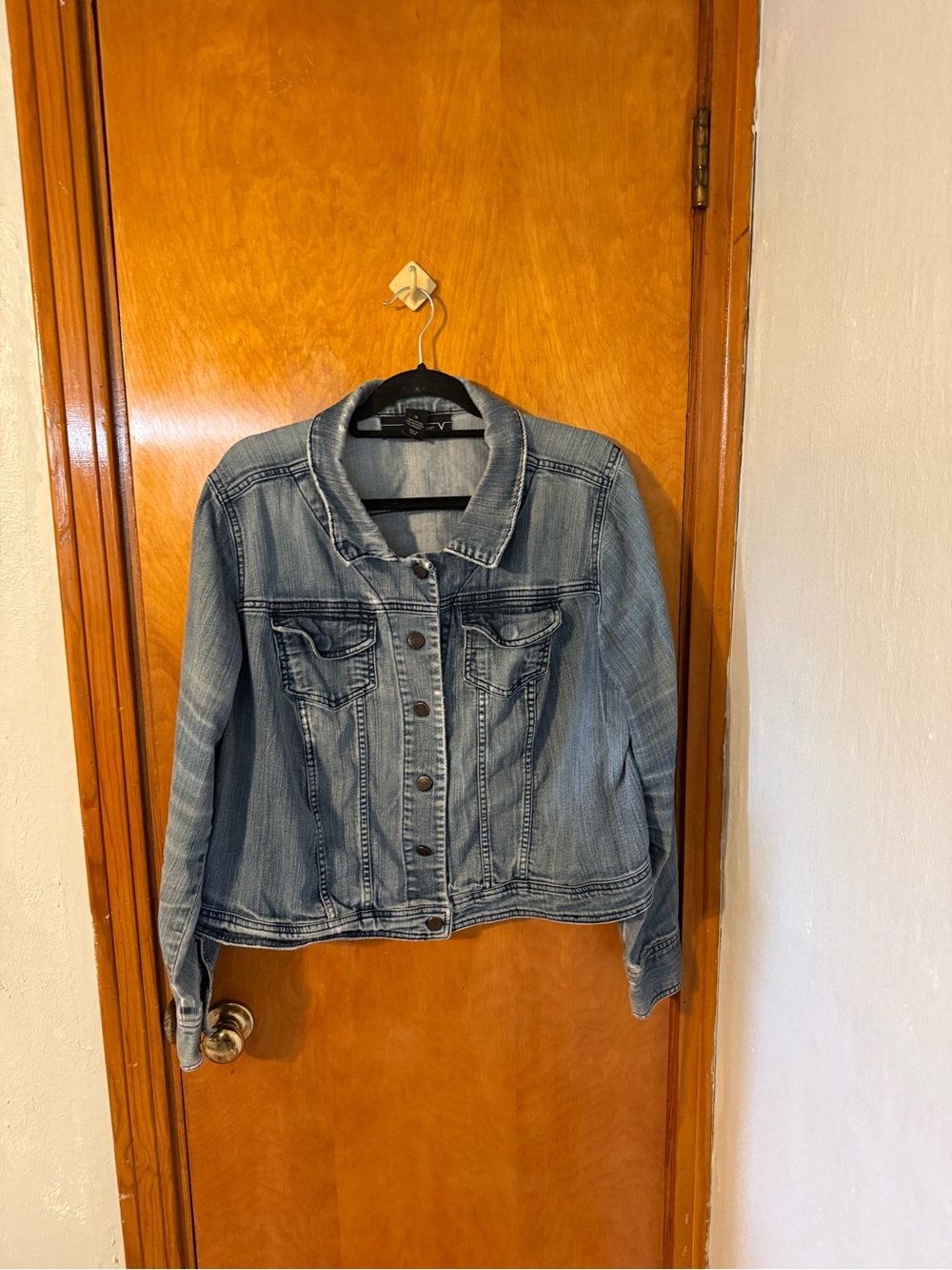 Venezia Blue Denim Jacket Size 16